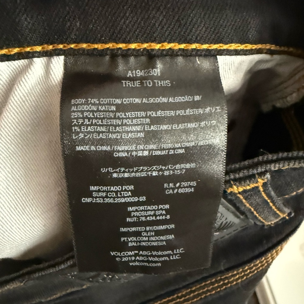 Volcom Modown Jeans - Colin Provost Signature Series - 36 - Picture 9 of 9